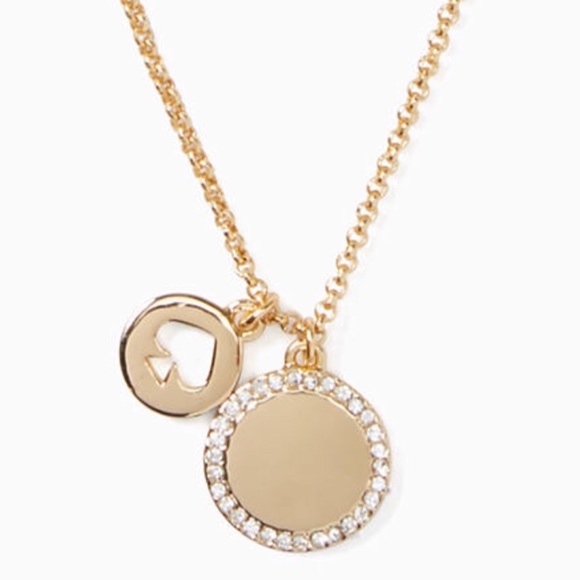 kate spade Jewelry - New Kate Spade Gold Spot The Spade Necklace